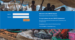 Desktop Screenshot of intranet.unhcr.org